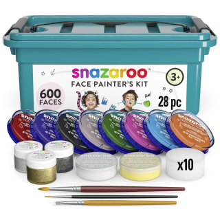 SNAZAROO Profi sada farieb na tvár - 28ks, cca 600 tvárí